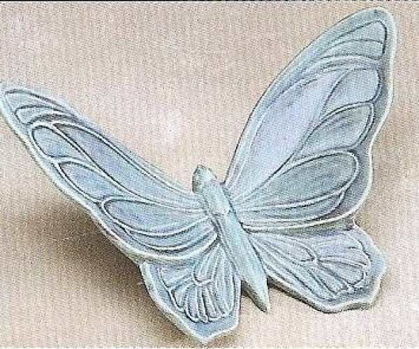 Garten-​Schmetterling - mittel - 18 cm breit - Schrühware
