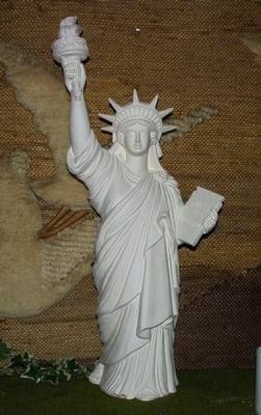 Statue of Liberty - Freiheitsstatue – 67 cm hoch – Schrühware