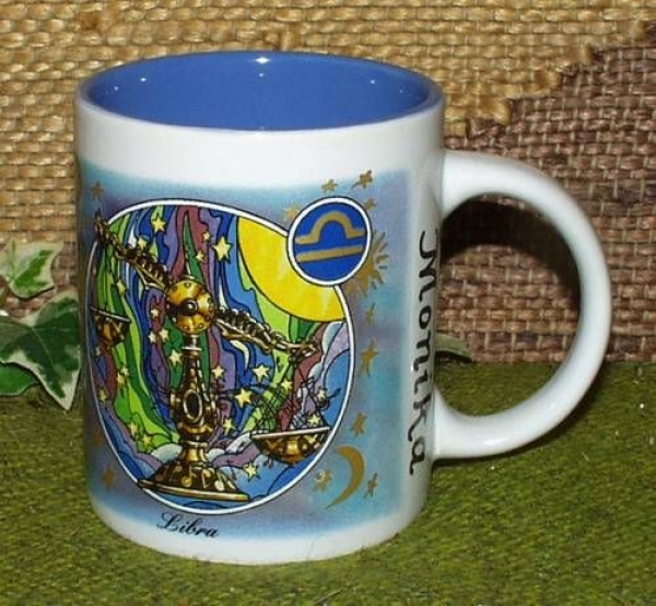 Decal – Sternzeichen Waage – Wrap für Tasse / Becher – 20 x 8 cm – DISC