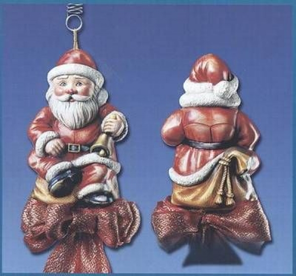 Giessform - 3D-Weihnachtsmann - 14,5 cm hoch