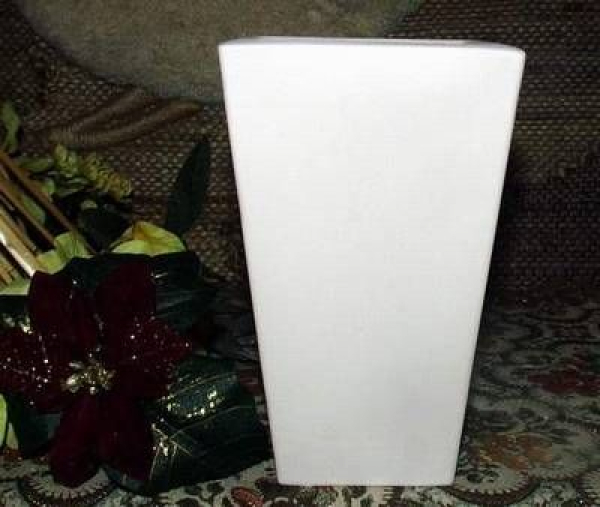 Gießform – neu – viereckige Vase – 17 cm hoch – auch schön für Windlichter