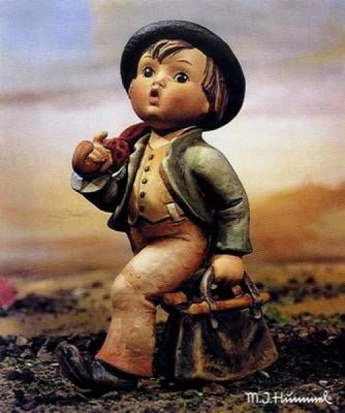 Hummel 3D-Bild – Wanderbub
