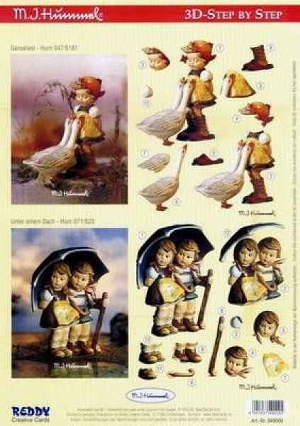 Hummel - 3D-Step by Step – Gänseliesl – Unter einem Dach