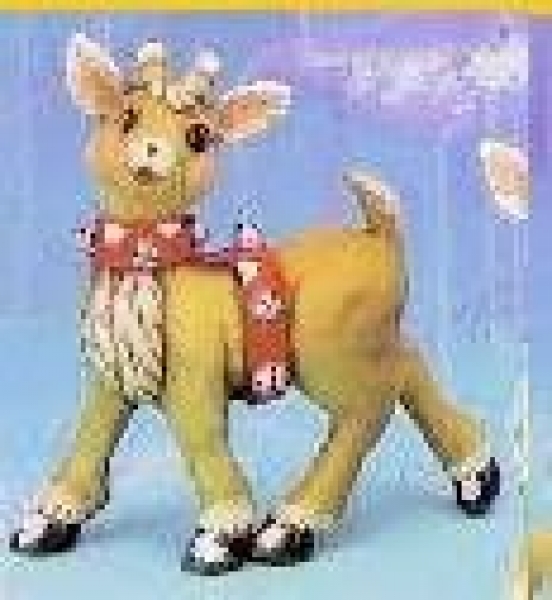 KIMPLE-Gießform – neu - Laufendes Rentier – 17 cm hoch – USA