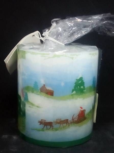 Windlicht / Kerze - Lapland – Landschaft