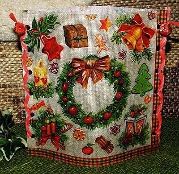 Folienwindlicht für Teelicht – Weihnachtsmotive