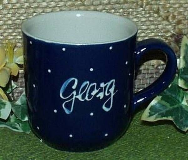 RKT - Namens-Tasse - Ein-Punkt-Blau - Georg