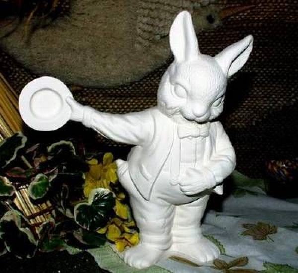 Hase mit Hut - Schrühware