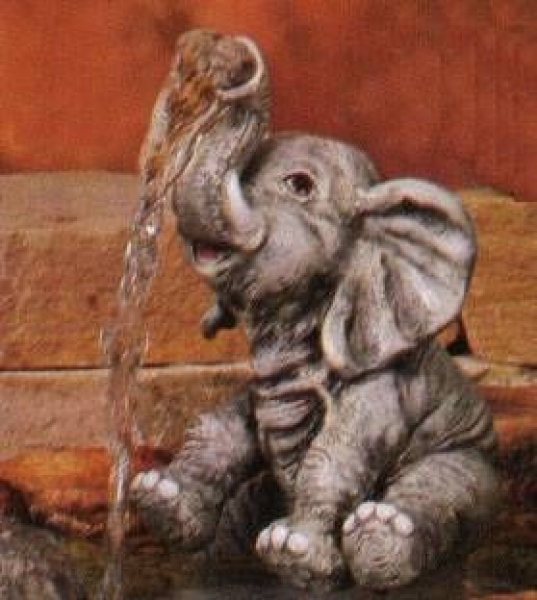 SCIOTO-Giessform – neu - Elefant - 16 cm hoch - auch für  Springbrunnen – USA