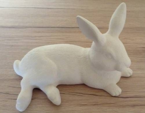 Hase - 20 cm lang - Schrühware