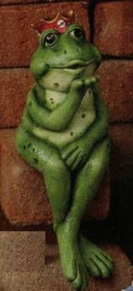 SCIOTO-Gießform - neu - Regalfrosch – küssend – 22,5 cm hoch - USA