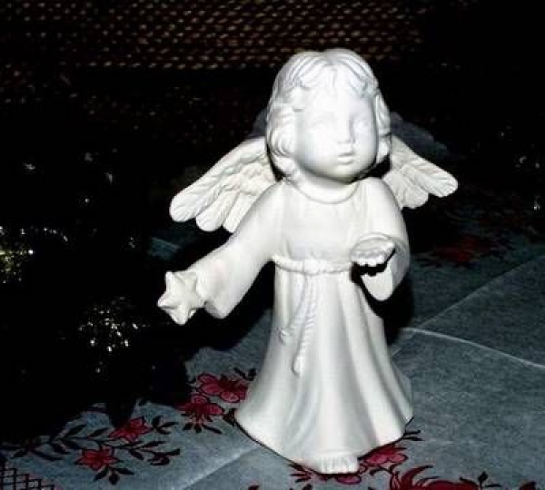 SCIOTO-Gießform – neu - küssender Engel mit Stern – USA