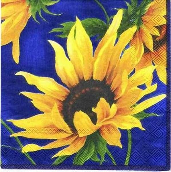 s0235 - Sonnenblume – Napkins – Package - 20 pcs.