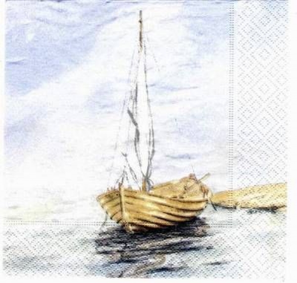 s1769 - Boot von Mona Svaerd - Servietten - Packung - 20 Stück