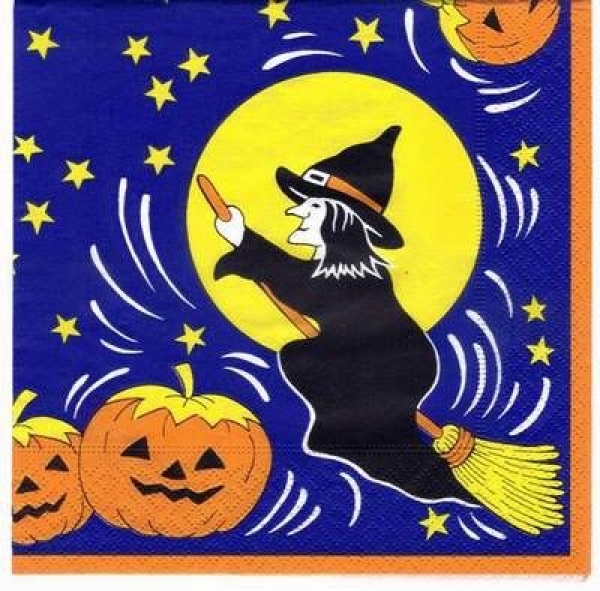 s1874 - Halloween - Servietten - Packung - 20 Stück