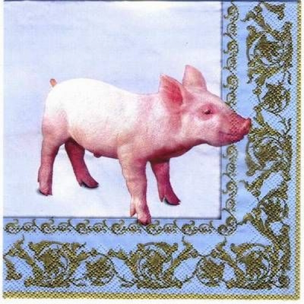 s2866 - Clarabell - blue - Servietten - Packung - 20 Stück
