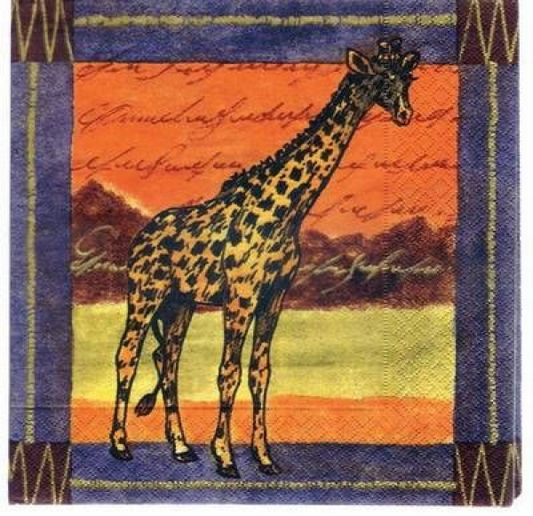 s3383 - Serengeti - Servietten - Packung 20 Stück