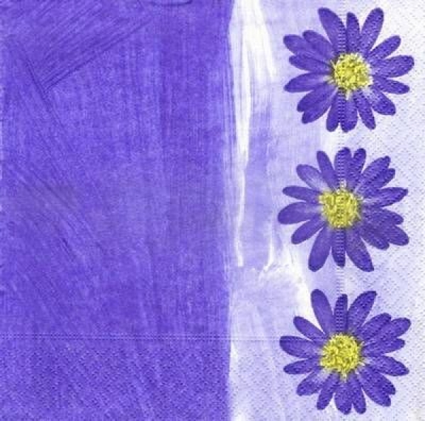 s3613 – Blumen – Servietten – Packung – 20 Stück