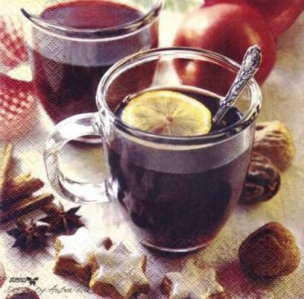 s3843 - Advent - Servietten - Packung - 20 Stück