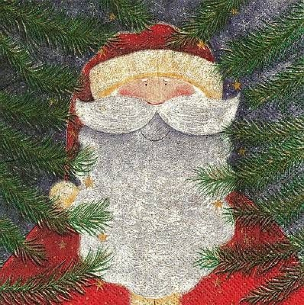 s4x0933 - St. Nick - USA - Servietten - Packung - 20 Stück