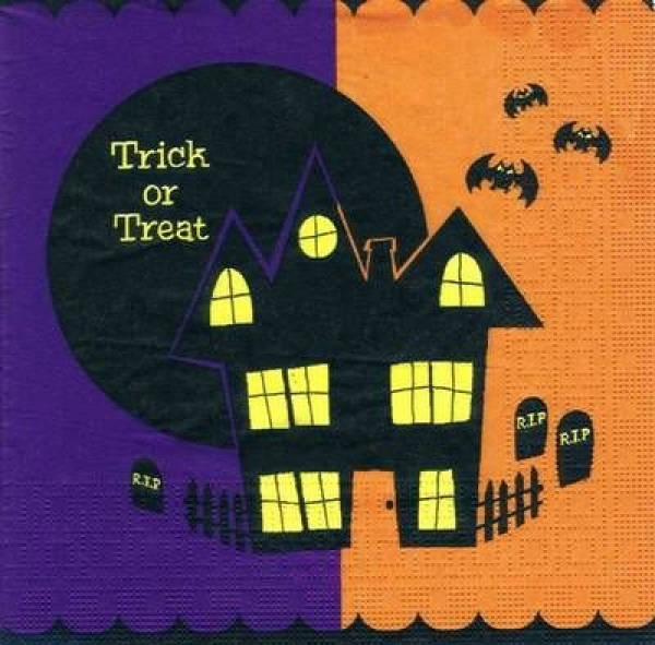 s5016 - Trick or Treat - Servietten - Packun - 20 Stück