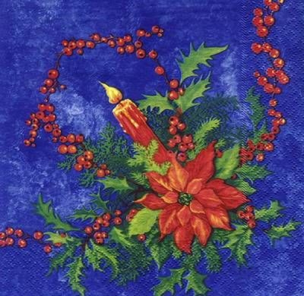 s5150 - Weihnachtsgesteck - Napkins - Package - 20 pcs.