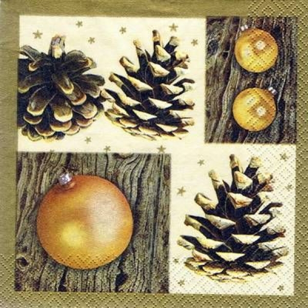 s5203 - Natural Time - Napkins - Package - 20 pcs.