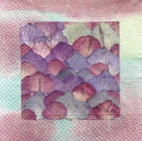 s5233 - fine leaves - Napkins - Package - 20 pcs.
