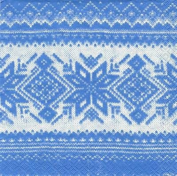 s5513 - Nordic - blue - Servietten - Packung - 20 Stück