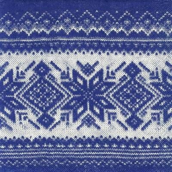 s5514 - Nordic - dark/blue - Servietten - Packung - 20 Stück