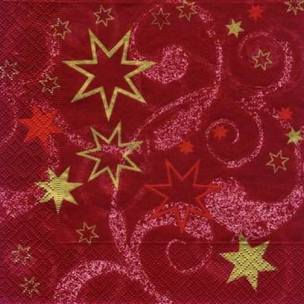 s6186 - Magical Stars - Napkins - Package - 20 pcs.