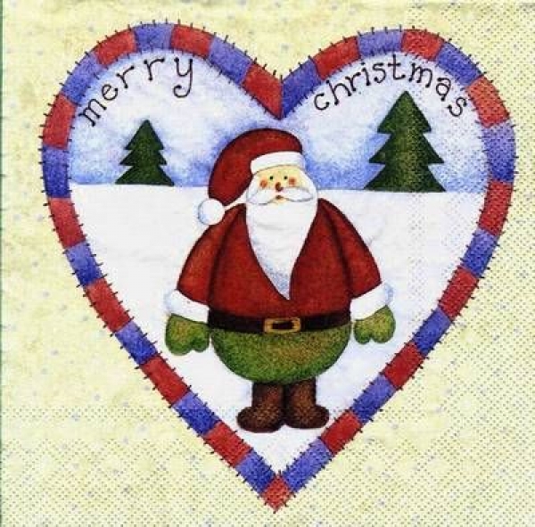 s6217 - Happy Holiday - cream - Napkins - Package - 20 pcs.