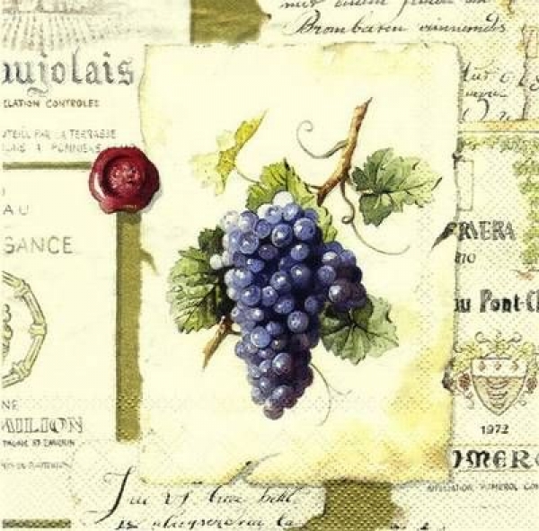 s7659 - Beaujolais - cream - Servietten - Packung - 20 Stück