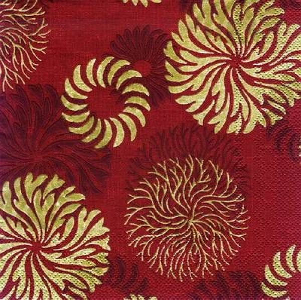 s7845 - Cascade - red - Servietten - Packung - 20 Stück