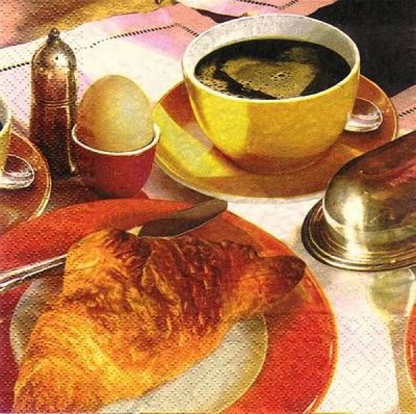 s8589 - Croissant - Napkins - Package - 20 pcs..