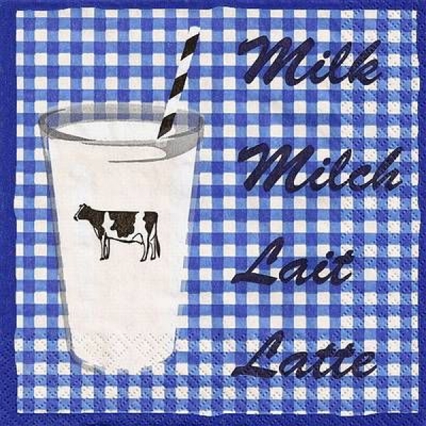 s8855 - Milch - Napkins - Package - 20 pcs.