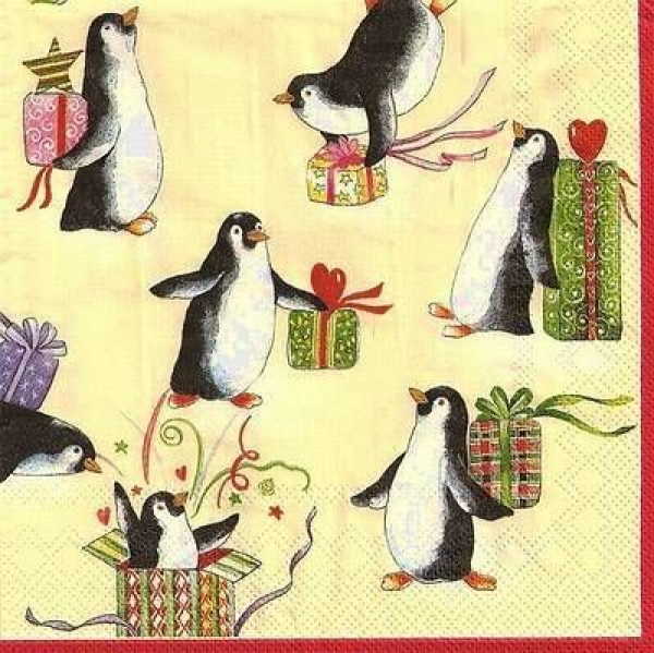 s9046 - Pole Party - cream - Napkins - Package - 20 pcs.