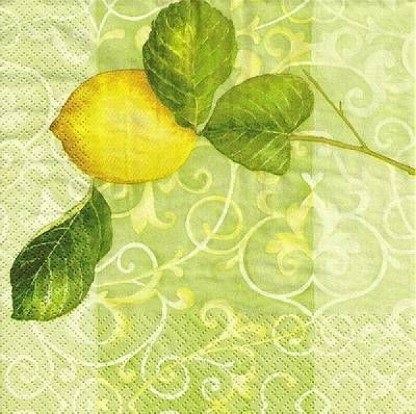 s9437 - Citron - green - Servietten - Packung - 20 Stück