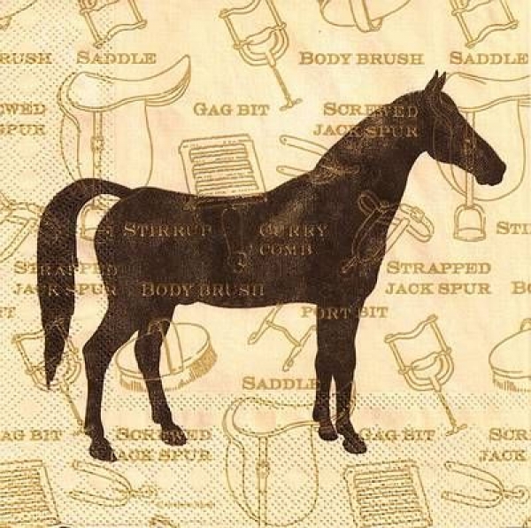 s9746 - Horse Classics - Servietten - Packung - 20 Stück