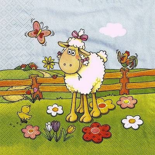 s9956 - Lotti - Servietten - Packung - 20 Stück
