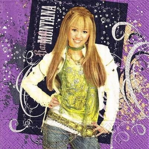 s9981 - Hannah Montana - Servietten - Packung - 20 Stück