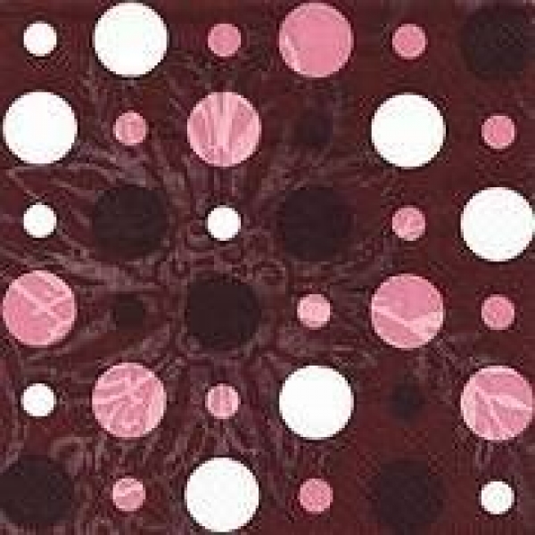 s9z10082 - Modern Dots - rose - Serviette - Stückpreis