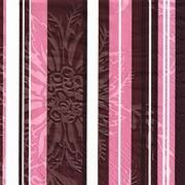 s9z10088 - Modern Stripes - rose - Serviette - Stückpreis