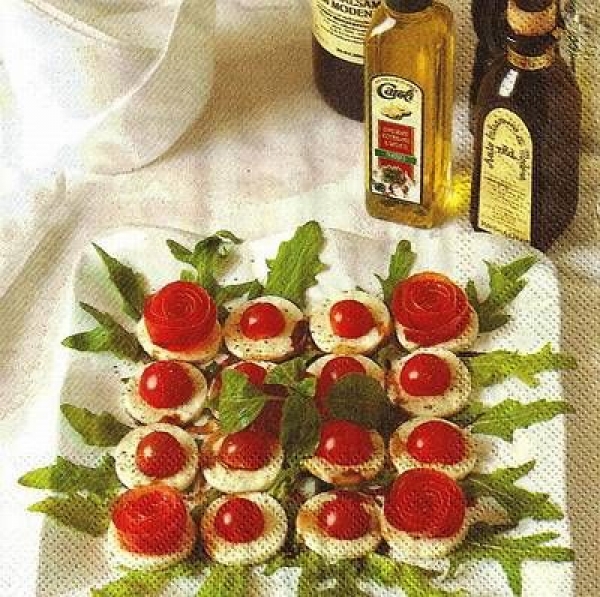 s9z10269 - Caprese - Napkins - Package - 20 pcs.