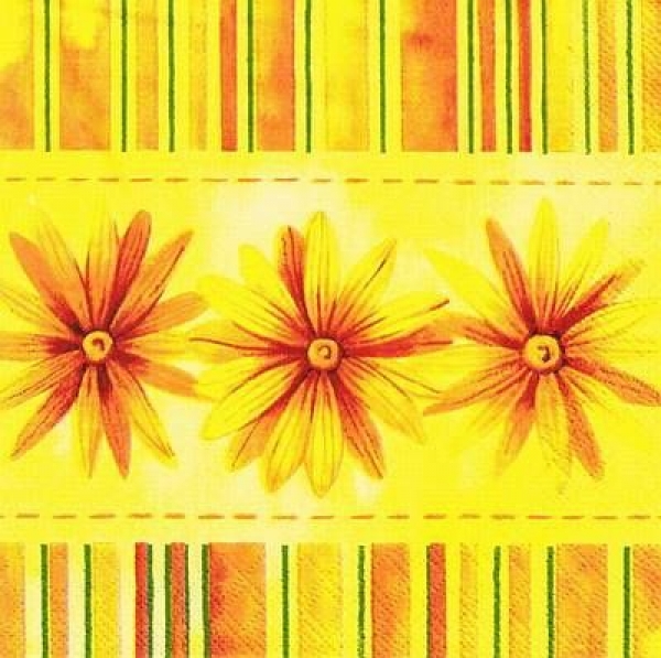 s9z10295 - Gerbera - Servietten - Packung - 40 Stück