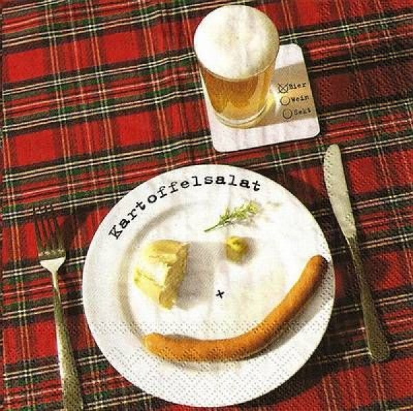 s9z10431 - X-Mas Dinner - Napkins - Package - 20 pcs..
