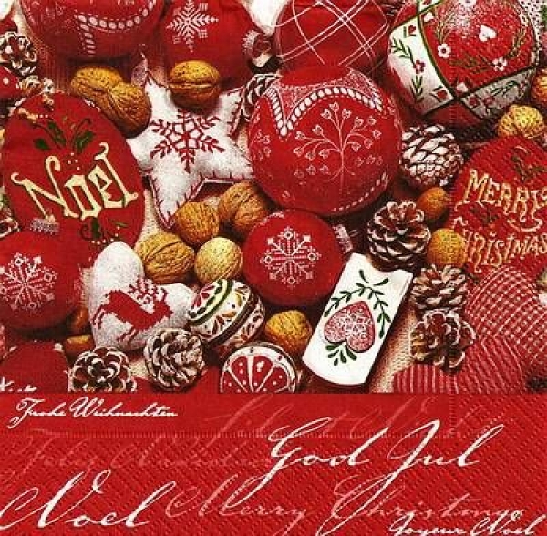s9z10611 - Xmas Splendour - Servietten - Packung - 20 Stück