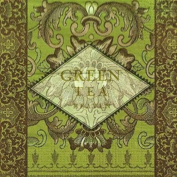 s9z10635 - Green Tea - Servietten - Packung - 20 Stück