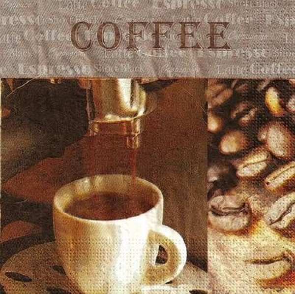 s9z10849 – Coffee – Servietten – Packung – 20 Stück