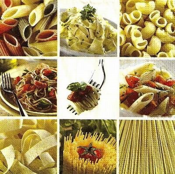 s9z10863 - Nudeln - Servietten - Packung - 20 Stück s9z10863 - Nudeln - Servietten - Packung - 20 Stück